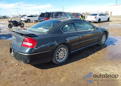 2003 Chrysler Sebring Lx z USA, uszkodzony, nr VIN 4C3AG42G33E069311